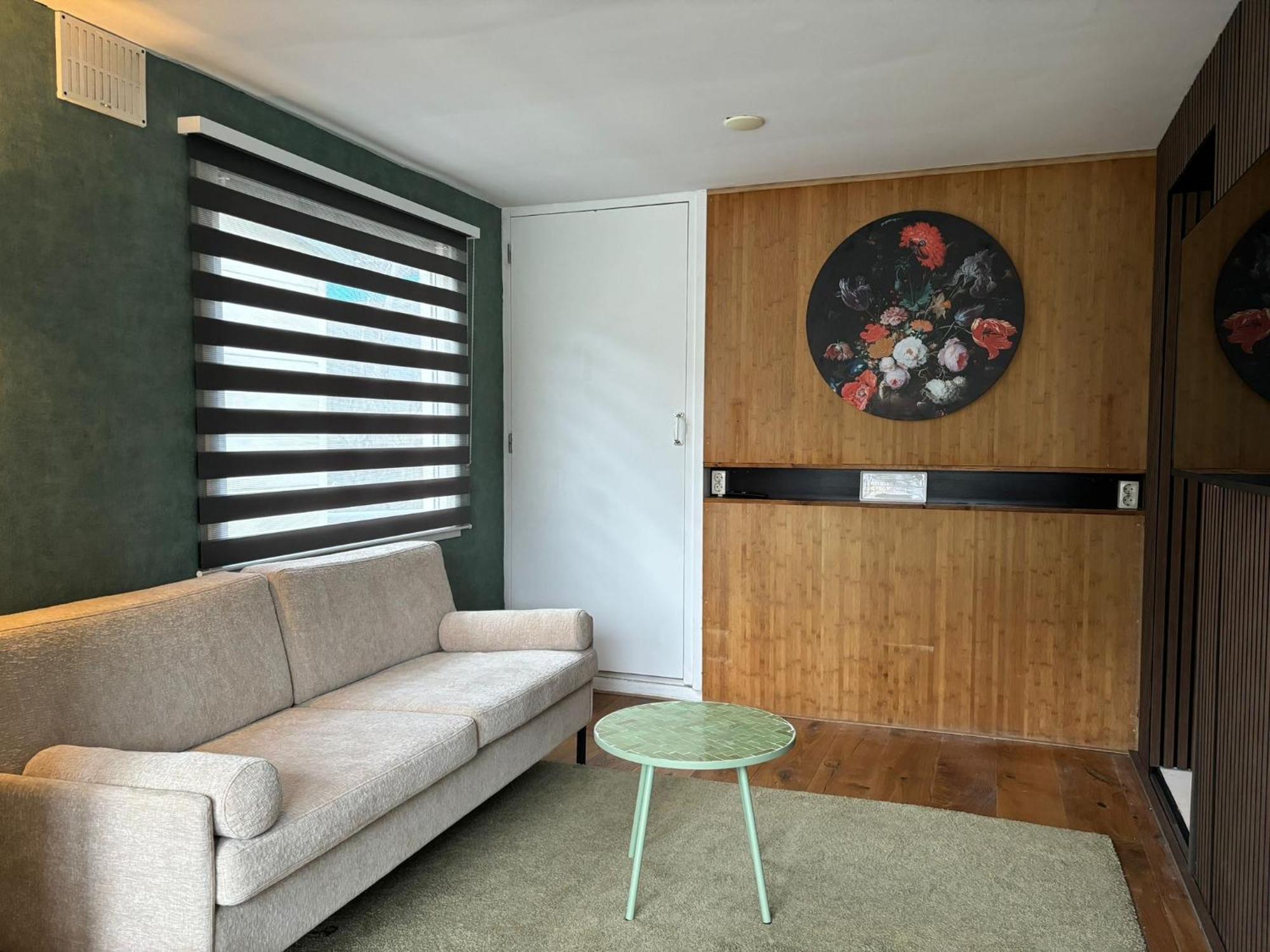 Luxury Studio On Robs Houseboat Special For Couples Amsterdam Exteriör bild