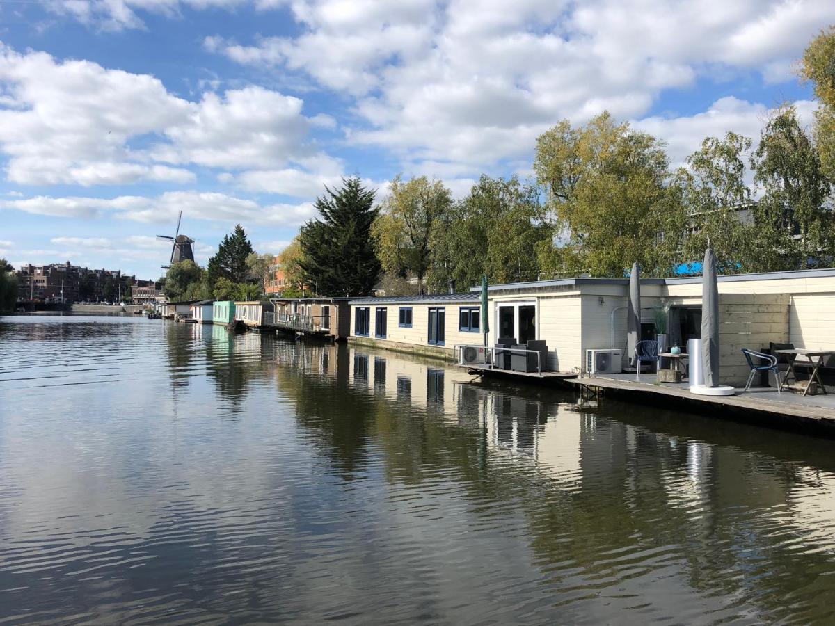Luxury Studio On Robs Houseboat Special For Couples Amsterdam Exteriör bild